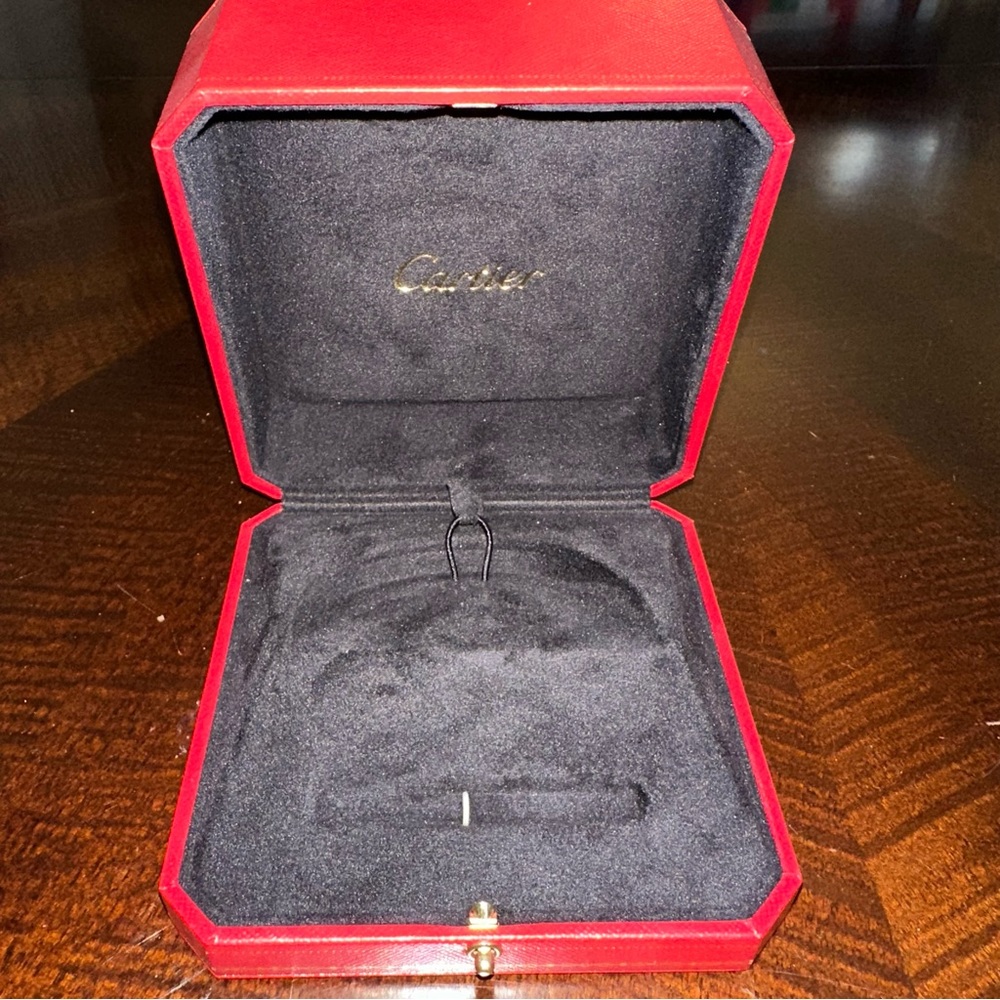 Cartier empty bracelet box